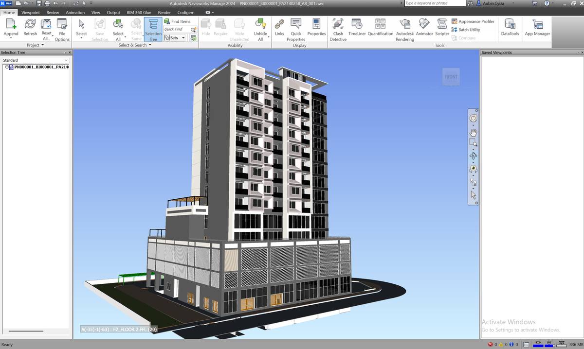 BIM Residential Tower