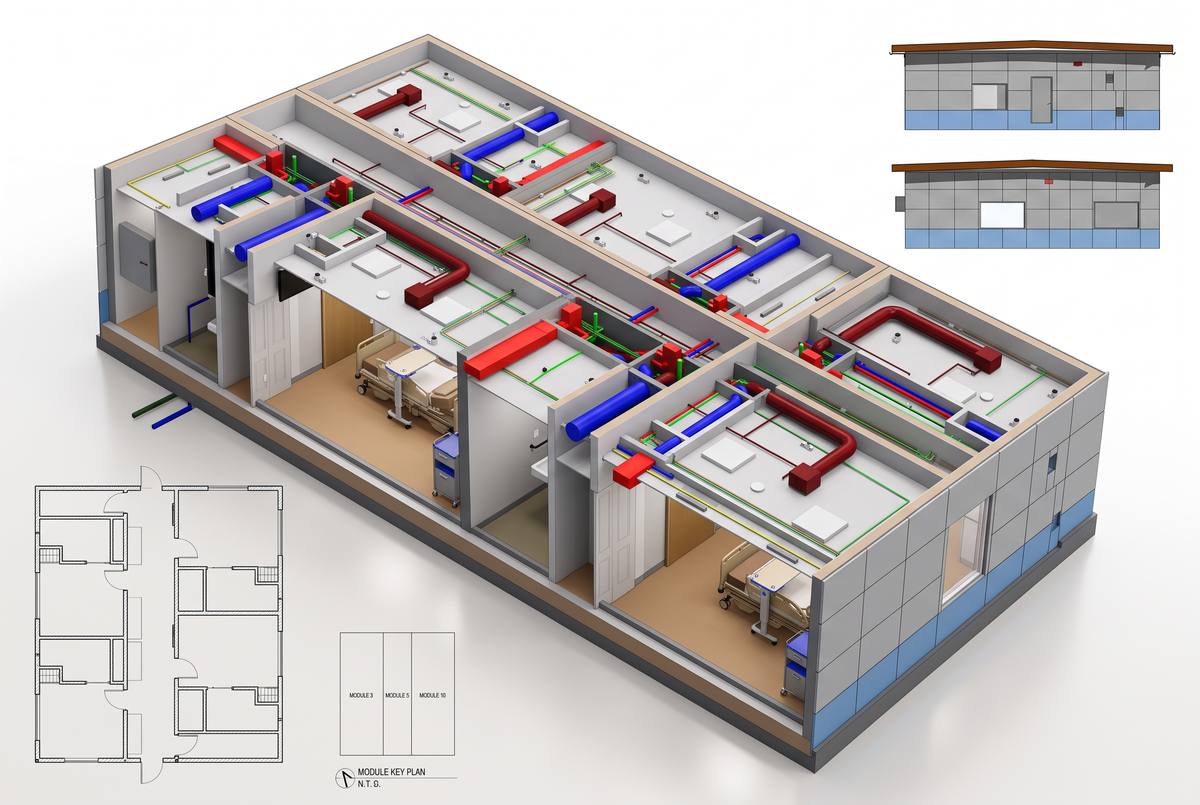 BIM Modular Hospital